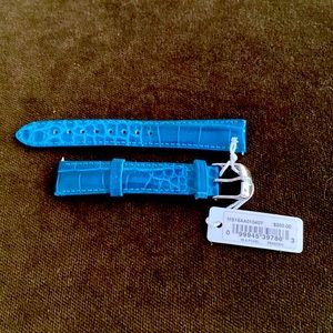 Genuine leather alligator handmade in Italy Michele watch band